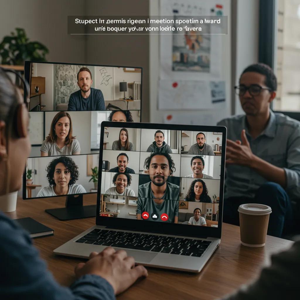 Virtual meeting for addiction recovery, highlighting the role of online IOP in co-occurring disorders