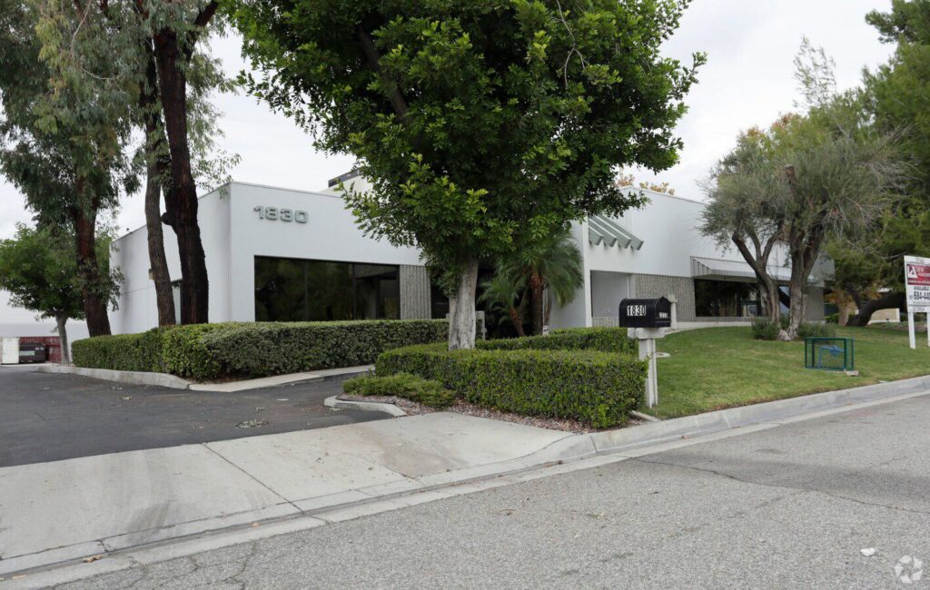 Exterior view of Compassion Recovery Centers facility at 1830 in San Bernardino, providing mental health and addiction treatment for the Inland Empire.